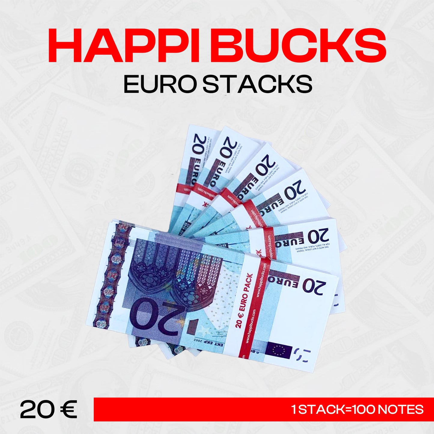 20 Euro Stack